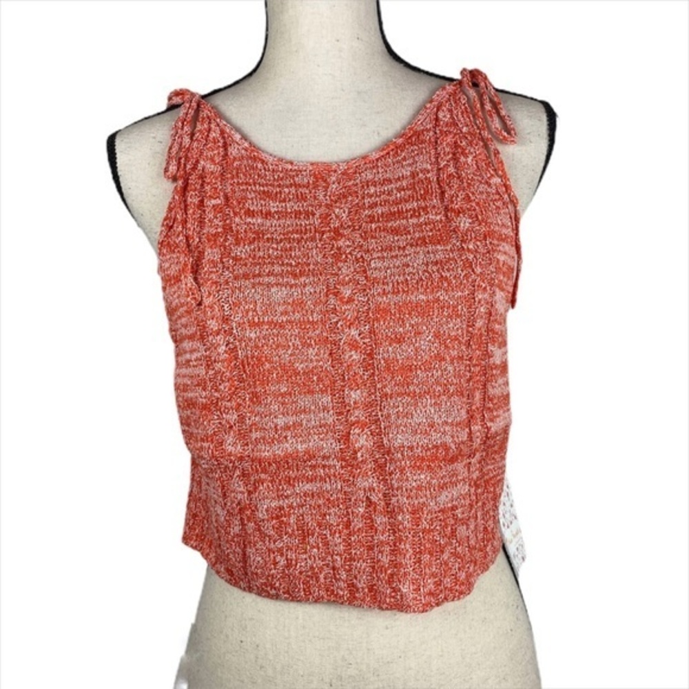 Free People Bombshell Tank Capri Orange
